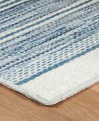 Dash Albert Rugs By Annie Selke Ellington Stripe Machine Washable Da2339 Rug Collection