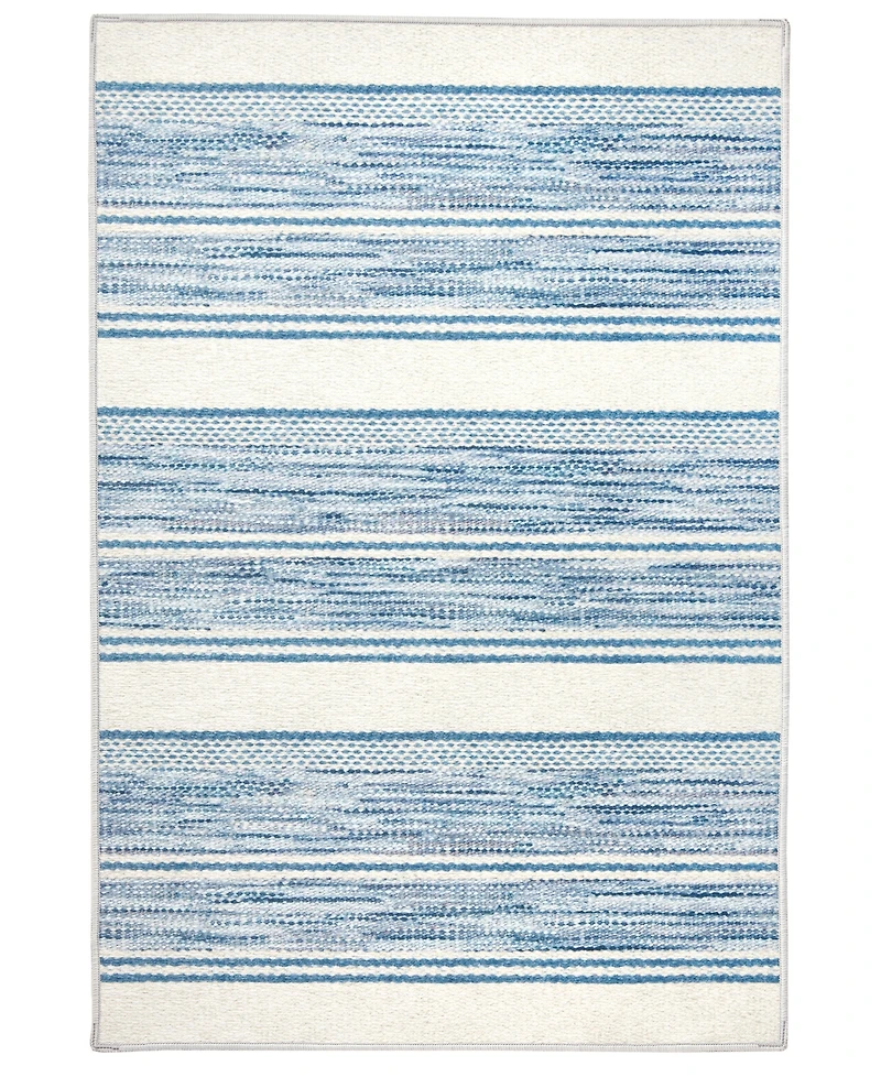 Dash and Albert Rugs by Annie Selke Ellington Stripe Machine Washable DA2339 2'x3' Area Rug