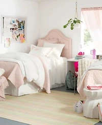 Dash Albert Rugs By Annie Selke Ana Ticking Machine Washable Da2030 Rug Collection