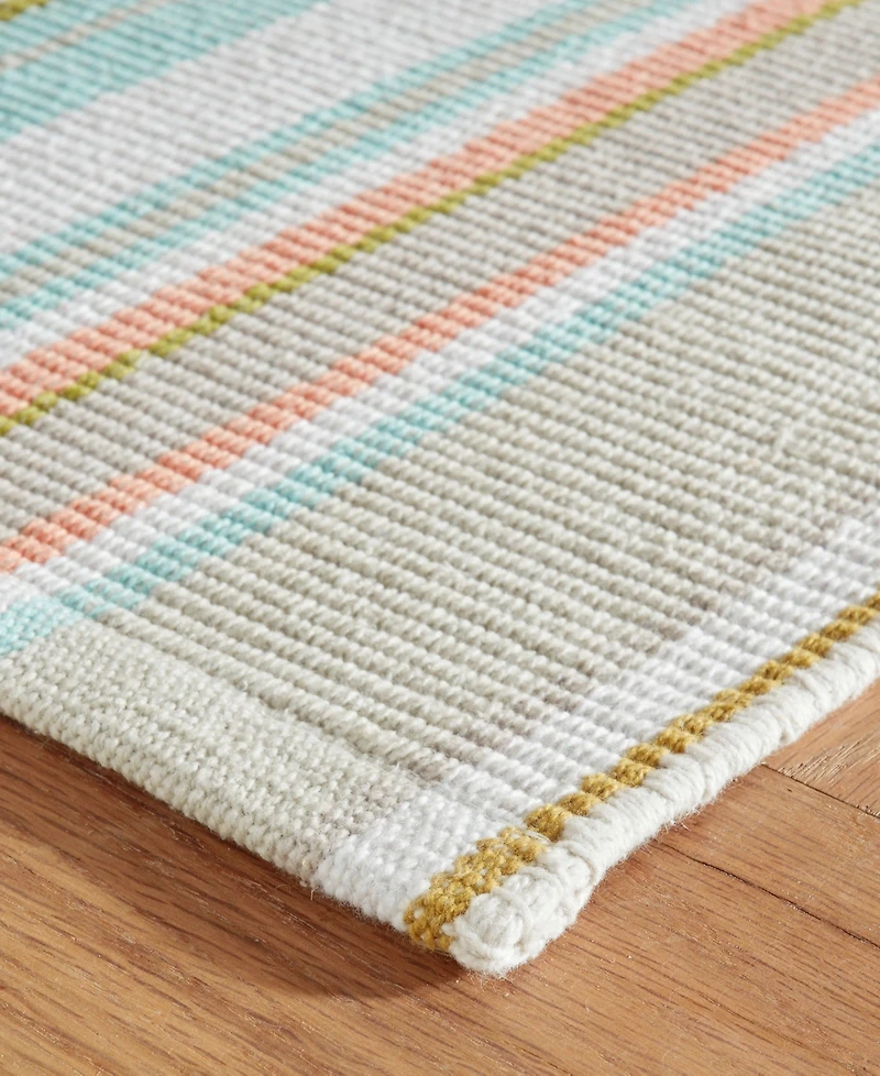 Dash and Albert Rugs by Annie Selke Daphne Stripe DA2019 9'x12' Area Rug