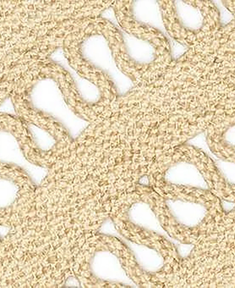 Dash and Albert Rugs by Annie Selke Bowline Indoor/Outdoor DA1642 10'x10' Round Area Rug
