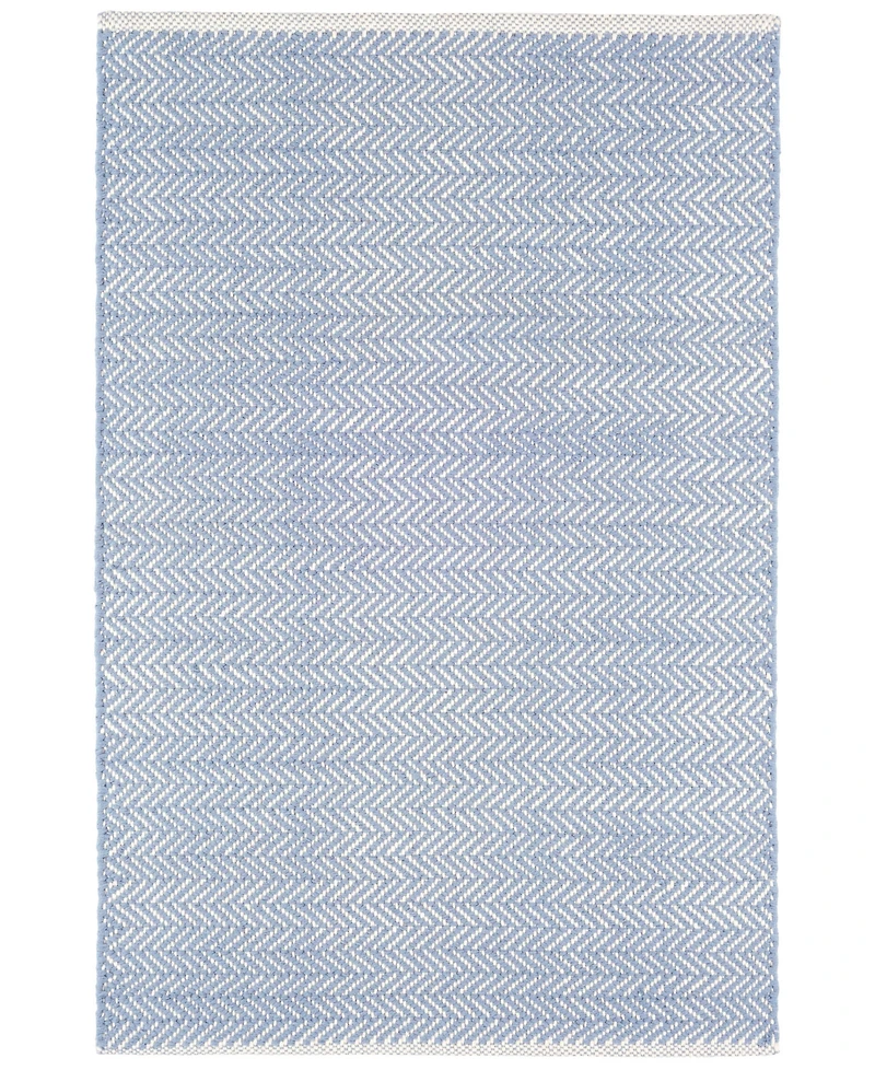 Dash and Albert Rugs by Annie Selke Herringbone Cotton RDA360 3'x5' Area Rug