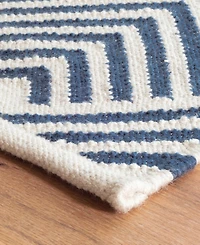 Dash and Albert Rugs by Annie Selke Cleo Indoor/Outdoor DA772 3'x5' Area Rug