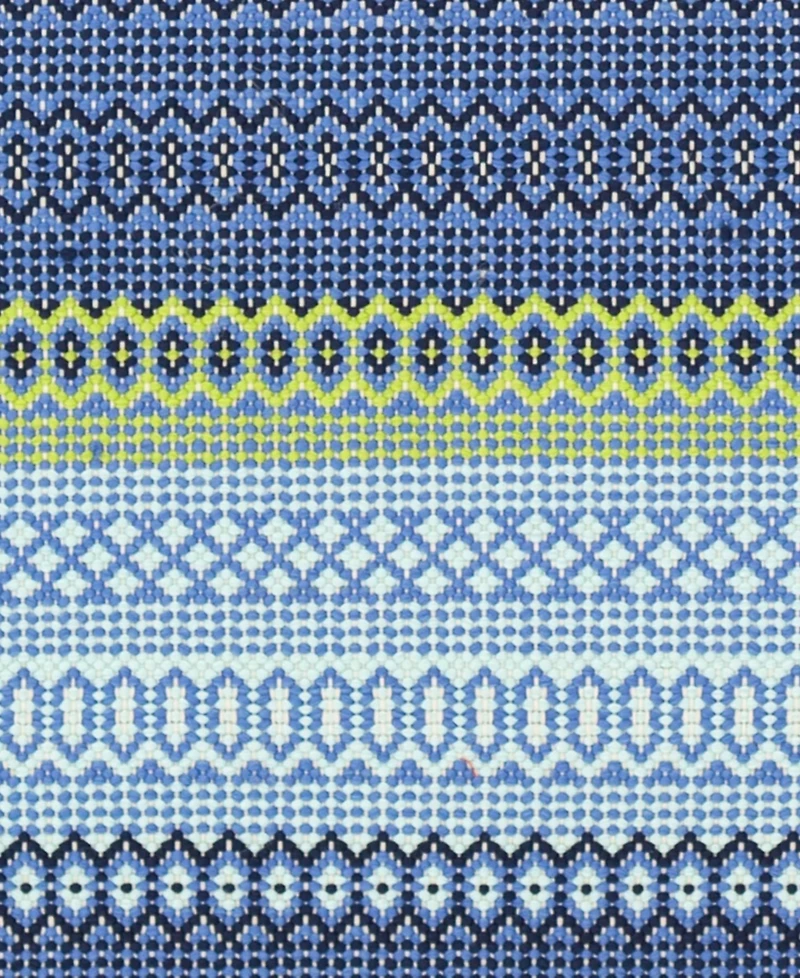 Dash and Albert Rugs by Annie Selke Fiesta Stripe Indoor/Outdoor DA662 5'x8' Area Rug
