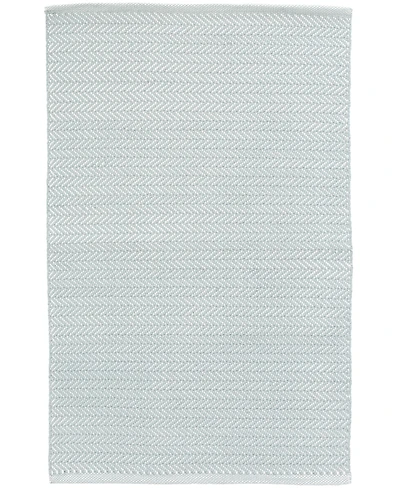 Dash and Albert Rugs by Annie Selke Herringbone Indoor/Outdoor DA392 2'6''x12' Runner Area Rug