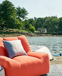 Dash and Albert Rugs by Annie Selke Herringbone Indoor/Outdoor DA285 3'x5' Area Rug