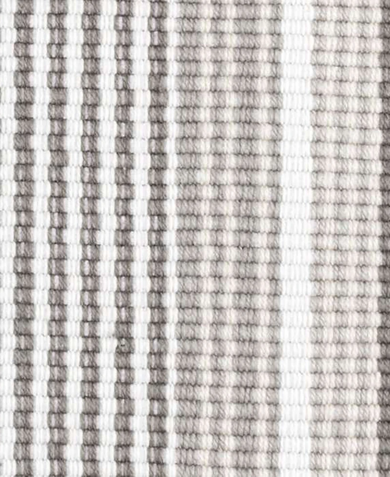 Dash and Albert Rugs by Annie Selke Gradation Ticking Indoor/Outdoor DA169 2'6''x20' Runner Area Rug