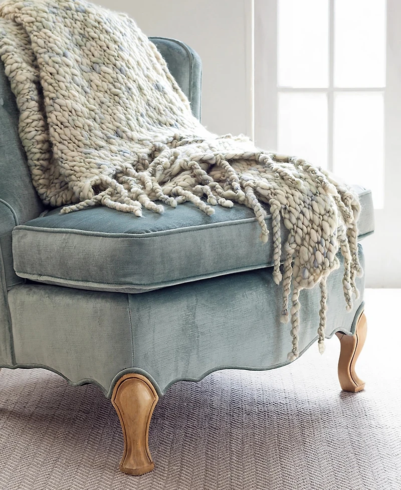 Dash and Albert Rugs by Annie Selke Herringbone Cotton RDA421 2'6''x12' Runner Area Rug