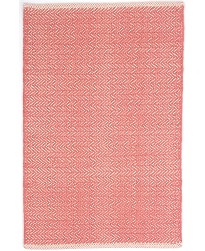 Dash and Albert Rugs by Annie Selke Herringbone Cotton RDA420 2'6''x8' Runner Area Rug