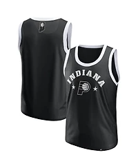 Fanatics Men's Black Indiana Pacers Mesh Tank Top