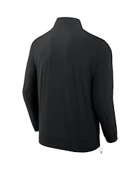 Fanatics Men's Black Los Angeles Kings Authentic Pro Rink Coaches Full-Zip Jacket