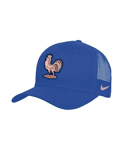 Nike Men's and Women's Blue France National Team Rise Adjustable Trucker Hat