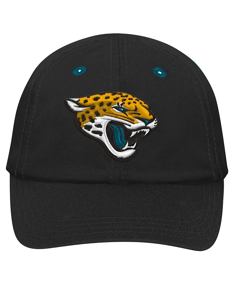 Outerstuff Baby Boys and Girls Black Jacksonville Jaguars Team Slouch Flex Hat