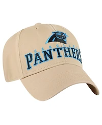 '47 Brand Men's Khaki Carolina Panthers Powell Mvp Adjustable Hat