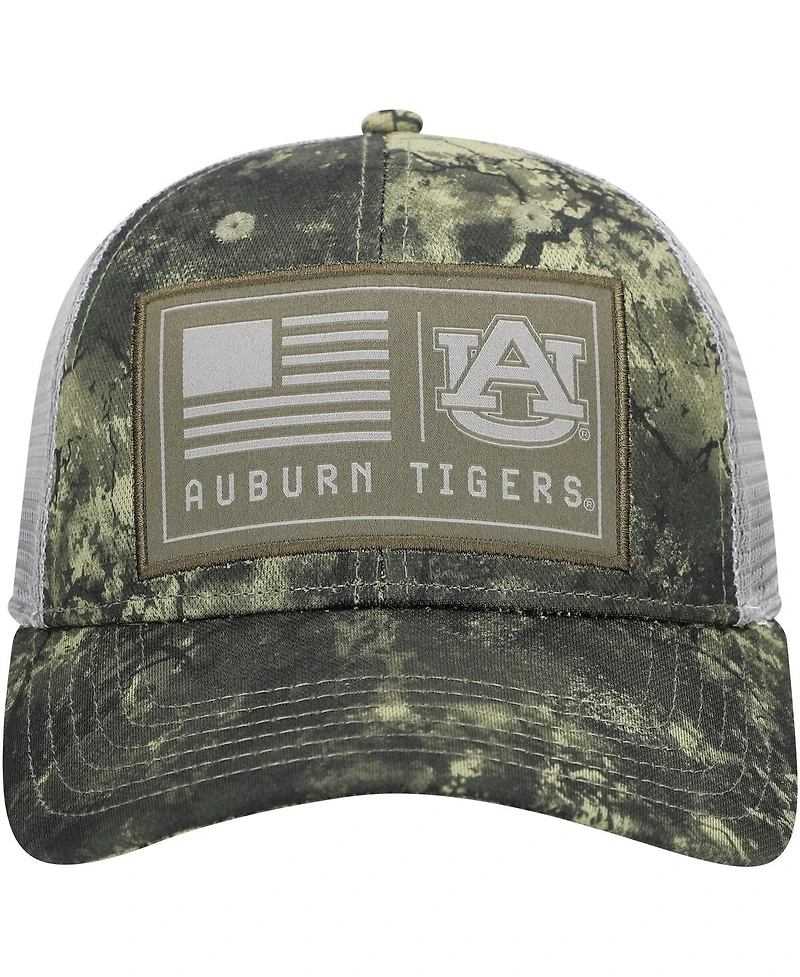 Under Armour Men's Camo Auburn Tigers Freedom Collection Blitzing Performance Trucker Hat