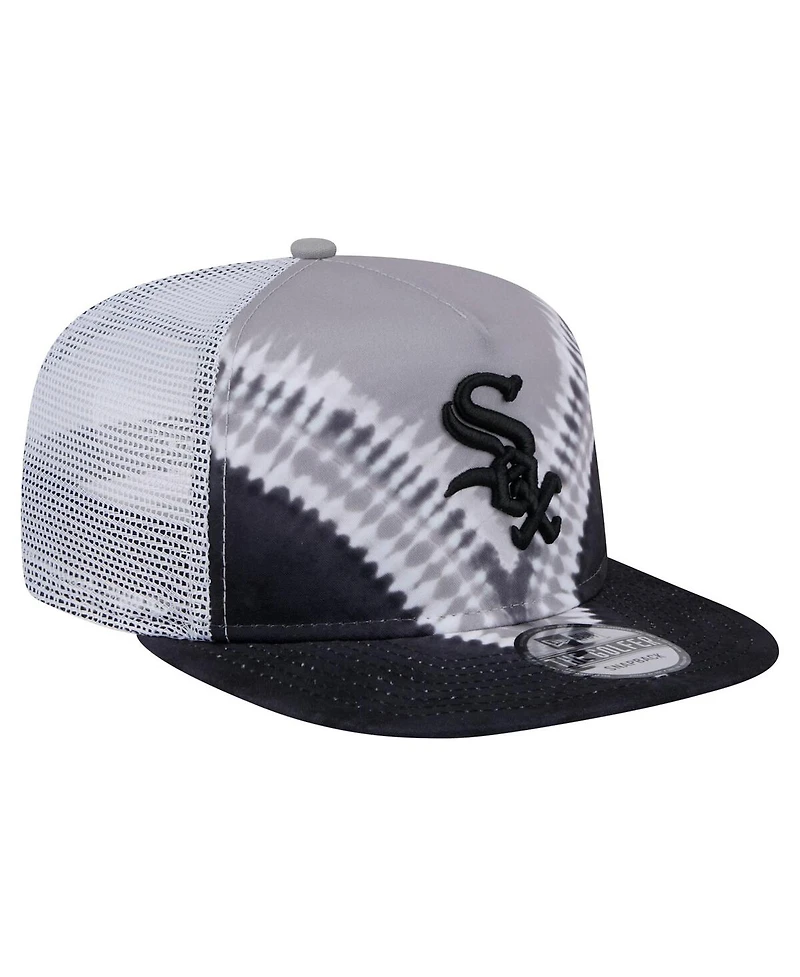 New Era Men's Chicago White Sox Tie-Dye Golfer Trucker Adjustable Hat