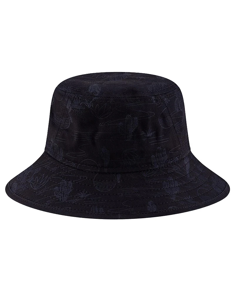 New Era Big Boys and Girls Blue Chicago Cubs 2025 Spring Training All Over Print Bucket Hat