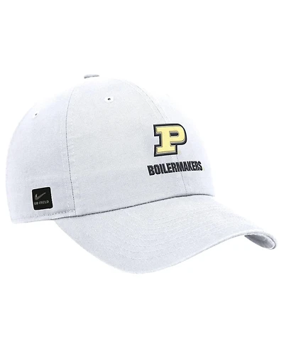 Nike Men's White Purdue Boilermakers 2025 On-Field Club Adjustable Hat