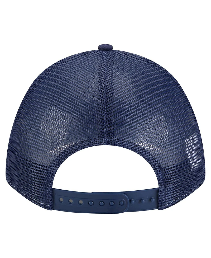 New Era Men's Light Blue/Navy Tampa Bay Rays 2-Tone Color Pack 9FORTY M-Crown A-Frame Adjustable Hat
