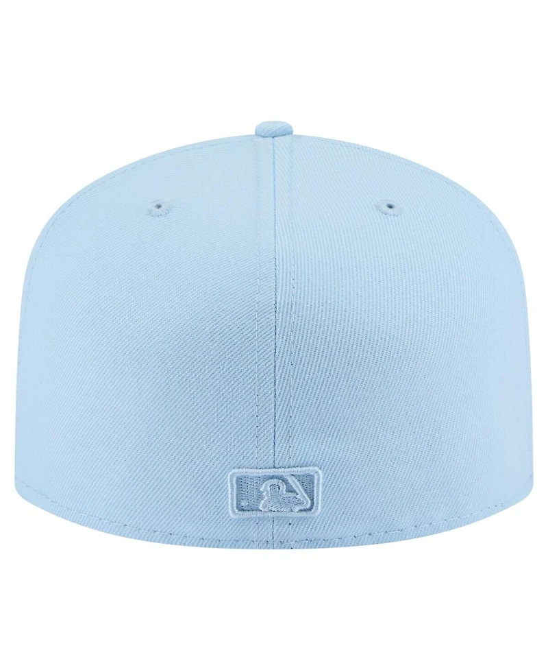 New Era Men's Light Blue San Francisco Giants Color Pack A-Frame 59FIFTY Fitted Hat