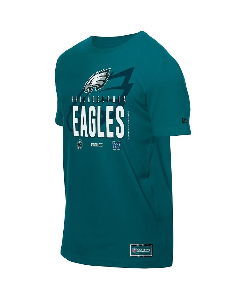 New Era Men's Midnight Green Philadelphia Eagles 2025 Nfl Training Camp T-Shirt