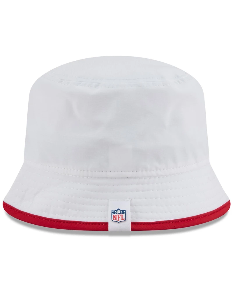 New Era Men's White San Francisco 49ers 2025 Nfl Training Camp Stretch Bucket Hat