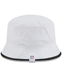 New Era Men's White Baltimore Ravens 2025 Nfl Training Camp Stretch Bucket Hat