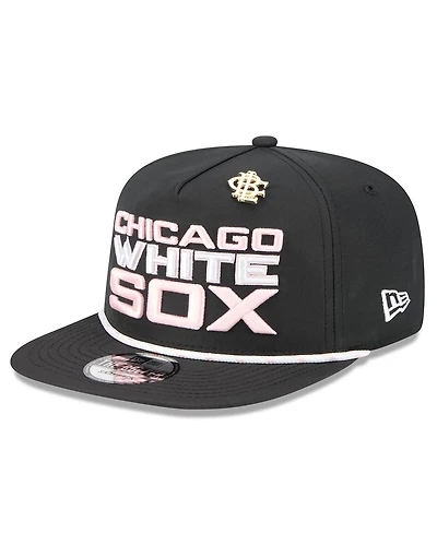 New Era Men's Black Chicago White Sox 2025 Big League Chew Golfer Snapback Hat