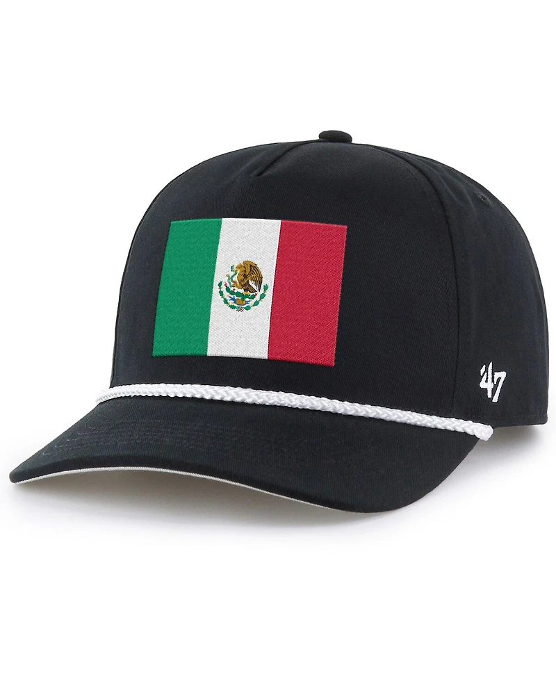 '47 Brand Men's Black Nascar Mexico City Race Event Hitch Rope Adjustable Hat