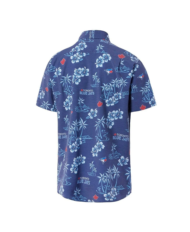 Reyn Spooner Men's Navy Toronto Blue Jays Kekai Button-Down Shirt