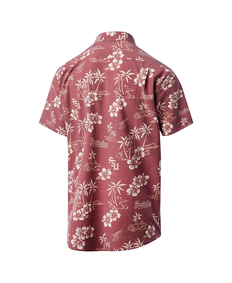 Reyn Spooner Men's Garnet Florida State Seminoles Classic Button-Up Shirt