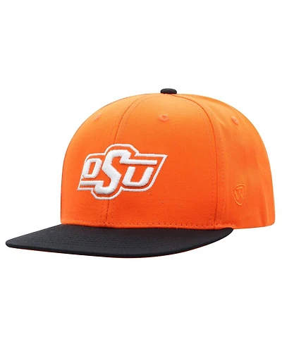 Top of the World Big Boys and Girls Orange Oklahoma State Cowboys Victory Maverick Snapback Hat