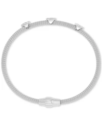 Macy's Cubic Zirconia Star Charm Bracelet Sterling Silver (also 14k Gold Over Silver)