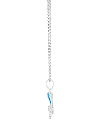 Macy's Opal Dolphin Pendant Necklace