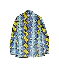 Elie Balleh Toddler Snakeskin Jacket Print Blazer