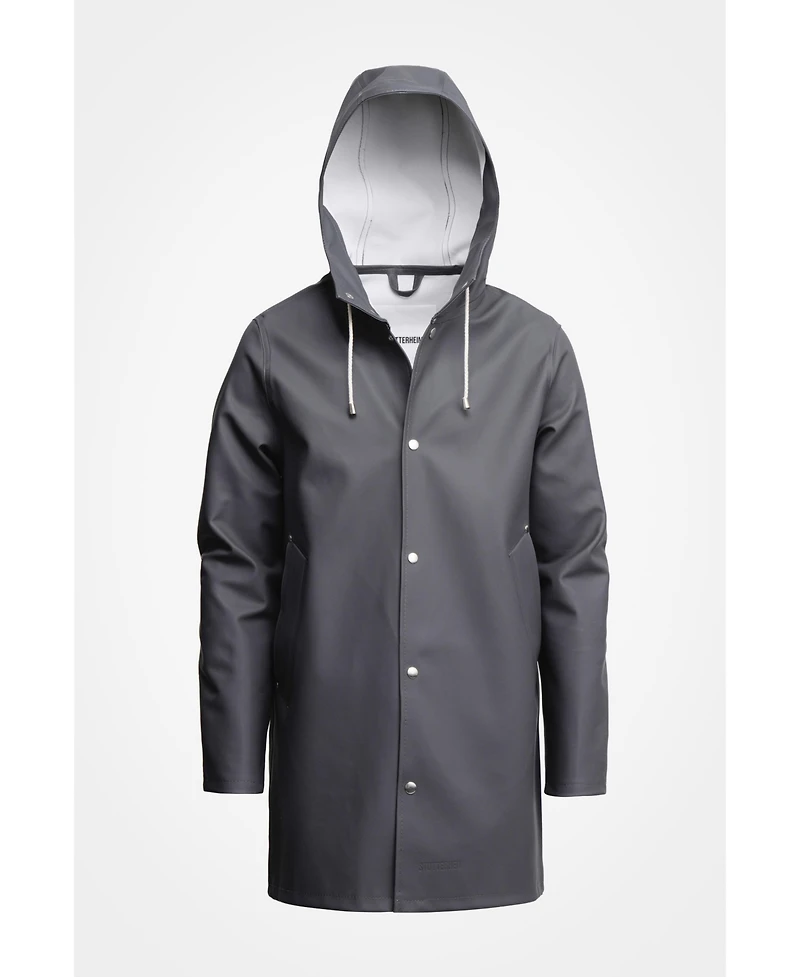Stutterheim Women's Stockholm Long Sleeve Hooded Raincoat