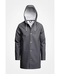 Stutterheim Women's Stockholm Long Sleeve Hooded Raincoat