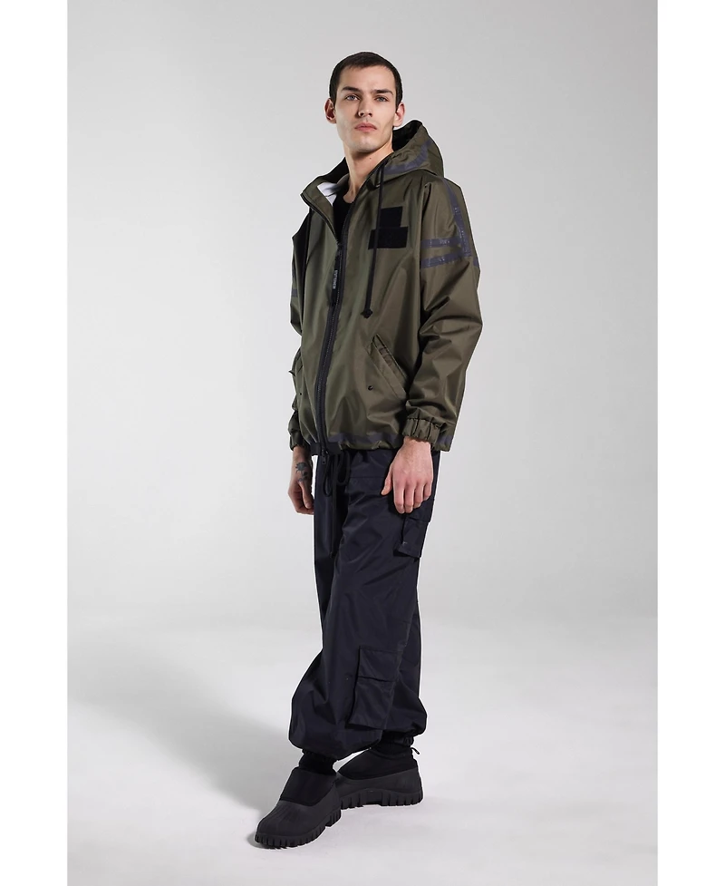 Stutterheim Men's Forsa Full Zip Hooded Jacket