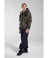 Stutterheim Men's Forsa Full Zip Hooded Jacket