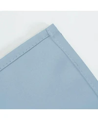 Kate Aurora 1 Piece Custom Decor Baby Blue Light Filtering Grommet Top Curtain Panel