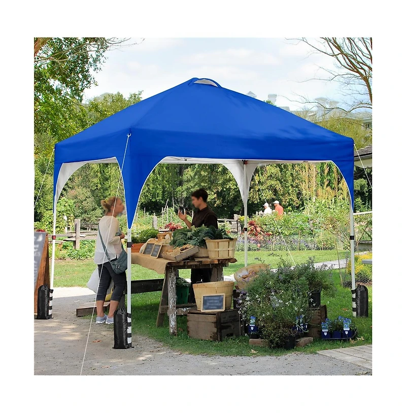 Yaheetech Taheetech Portable 10x10 Ft Pop Up Canopy Tent Upf 50