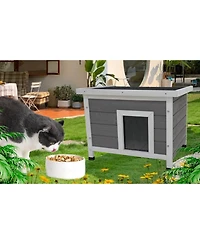 Streamdale Furniture Cat House Waterproof Outdoor/Indoor Shelter