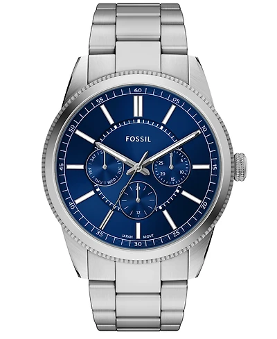 Fossil Men's Pearson Multifunction Stainless-Steel Watch, 42mm