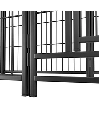 Streamdale Furniture Dog Playpen 32-Inch 8-Panel Metal Pet Fence