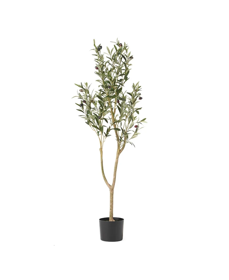 Streamdale Furniture Artificial Olive Tree - 47'' Tall - Pre-Potted