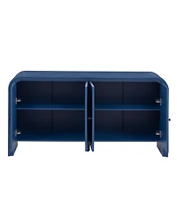 Streamdale Furniture Woven Wood Slat Door Sideboard