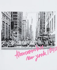 abercrombie kids Girls New York City Streets Boxy T-Shirt