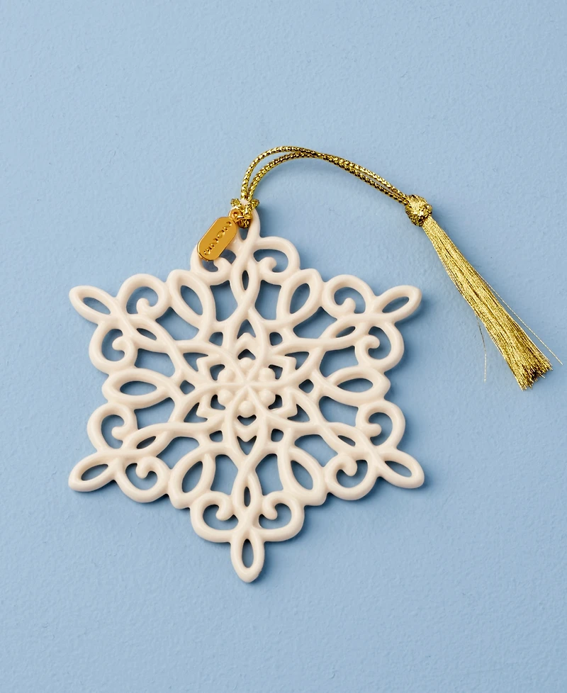 Lenox 2025 Snow Fantasies Snowflake Ornament