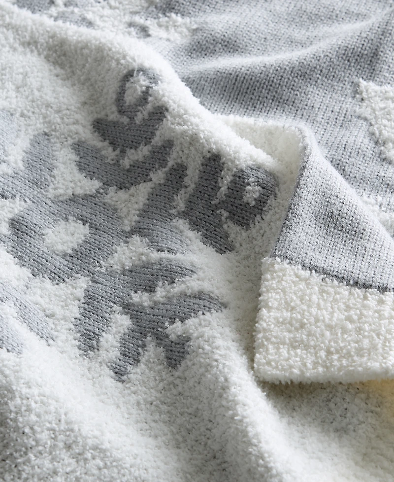 Holiday Lane Double Fleece Knit Throw, 50" x 70", Exclusively for Macy's