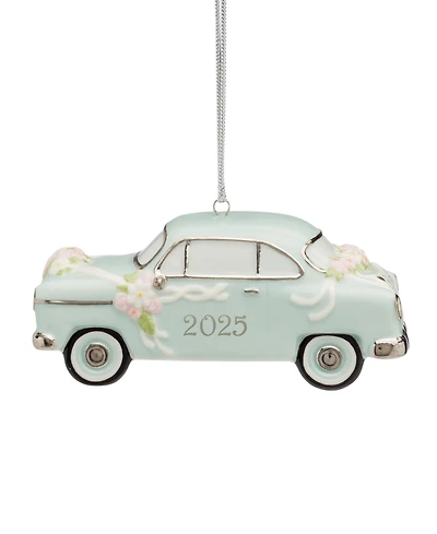 Lenox 2025 Just Married Vintage Car Ornament